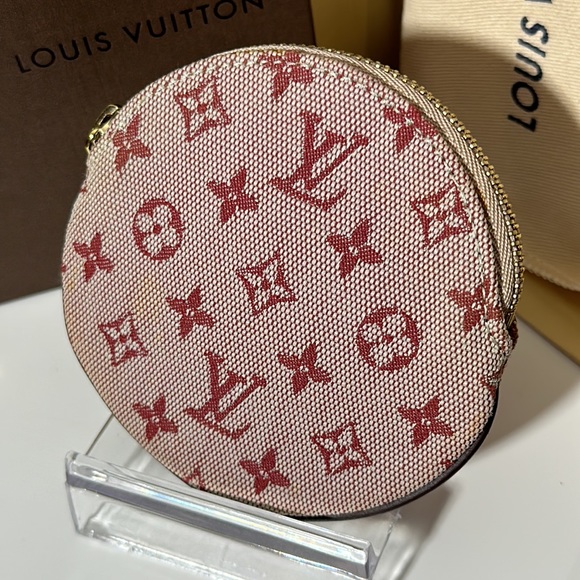Louis Vuitton Monogram Mini Lin coin case in EUC - Picture 3 of 17